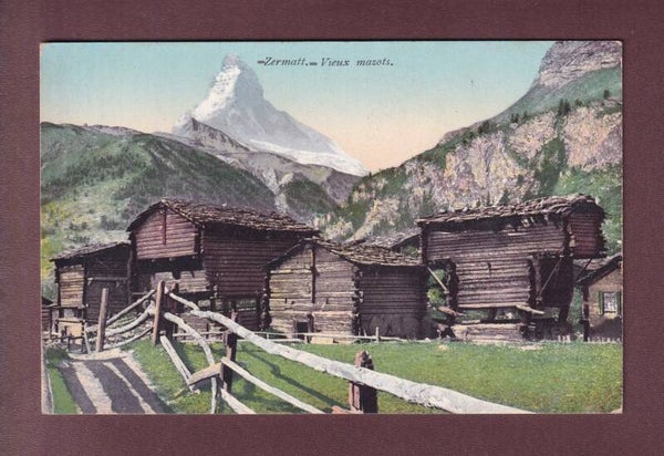 ZERMATT - Vieux mazots