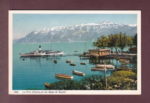 LAUSANNE - Ouchy - Bateau CGN