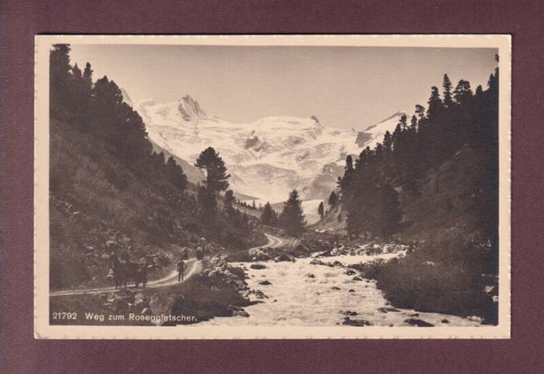 Weg zum ROSEGGLETSCHER - Leute