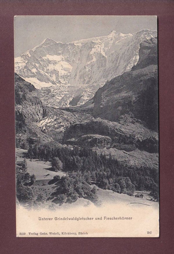 Unterer GRINDELWALDGLETSCHER - Fiescherhörner