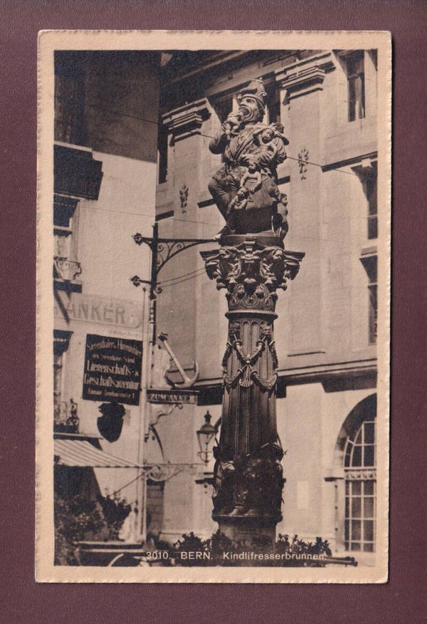 BERN - Kindlifresserbrunnen - Detail
