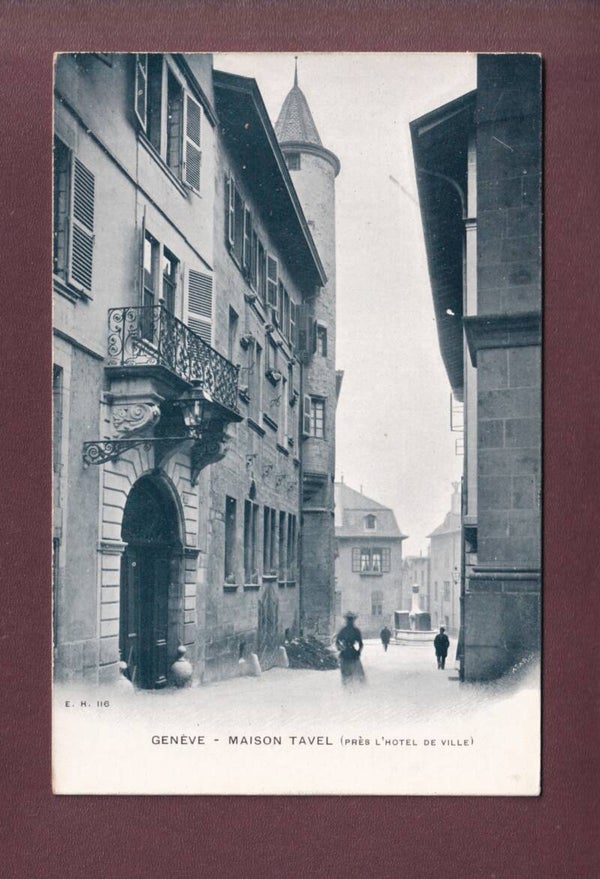 GENEVE - Maison Tavel