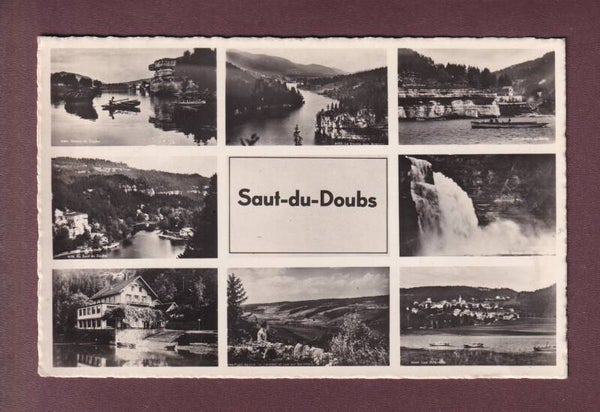 SAUT-DU-DOUBS - 8 images - 1948