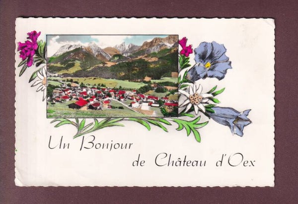 Un Bonjour de CHÂTEAU D'OEX - 1964