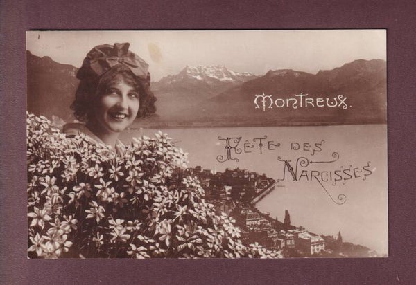 MONTREUX - Fête des narcisses - 1924