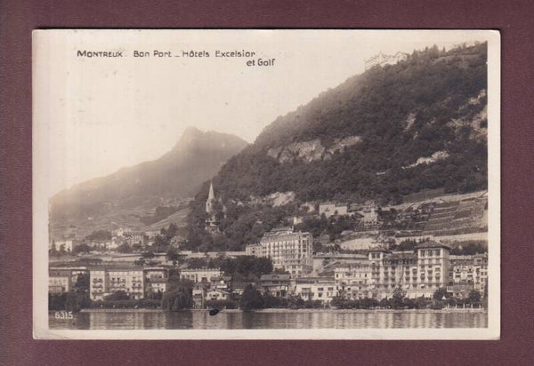 MONTREUX - Bon Port - 1931