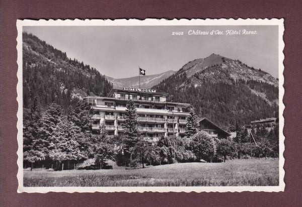 CHÂTEAU D'OEX - Hôtel Rosat - 1954
