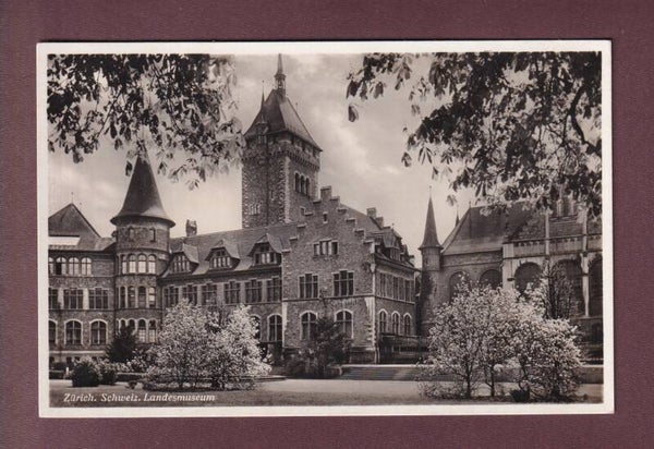 ZÜRICH - Landesmuseum - 1935