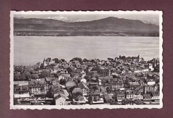 NYON vu d'avion