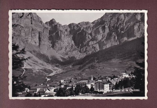 LOECHE-LES-BAINS - Gemmi - 1949
