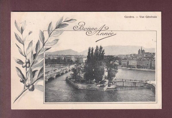 GENEVE - Bonne Année - 1916