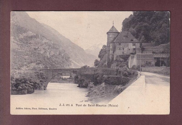 ST. MAURICE - Pont - 1906