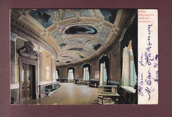 BERN - Parlaments-Gebäude - Wandgemälde - 1906