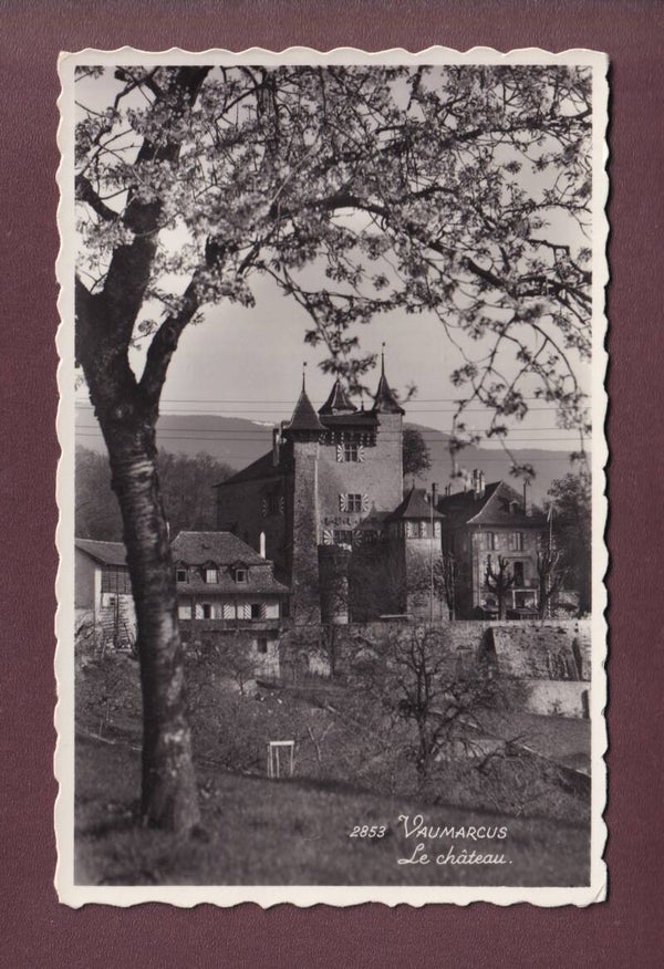 VAUMARCUS - Le Château - 1962