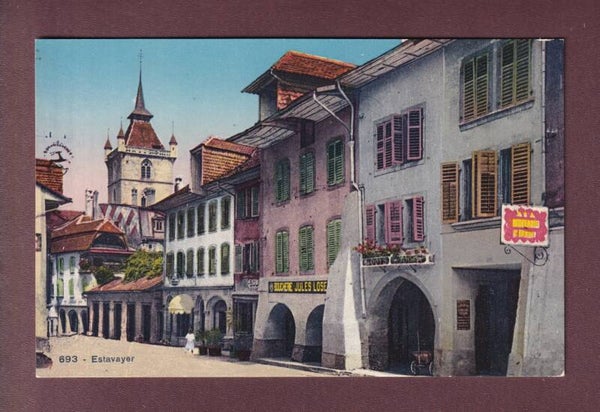 Une rue d'ESTAVAYER