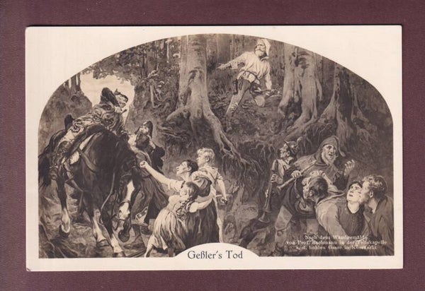 TELLSKAPELLE - Wandgemälde - Gessler's Tod