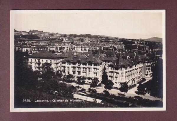 LAUSANNE - Quartier de Montriond