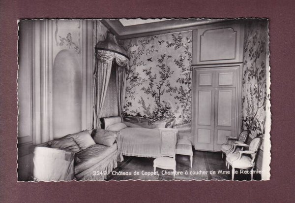 Château de COPPET - Chambre de Mme Recamier