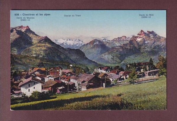 CHESIERES et les Alpes