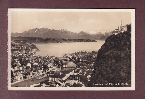 LUZERN - Gütsch und Rigi