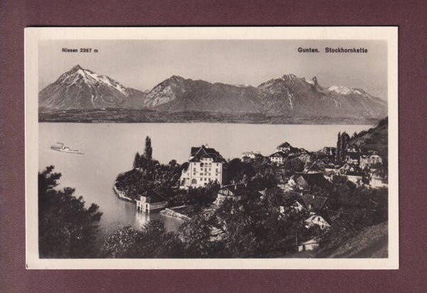 GUNTEN - Stockhornkette - Niesen