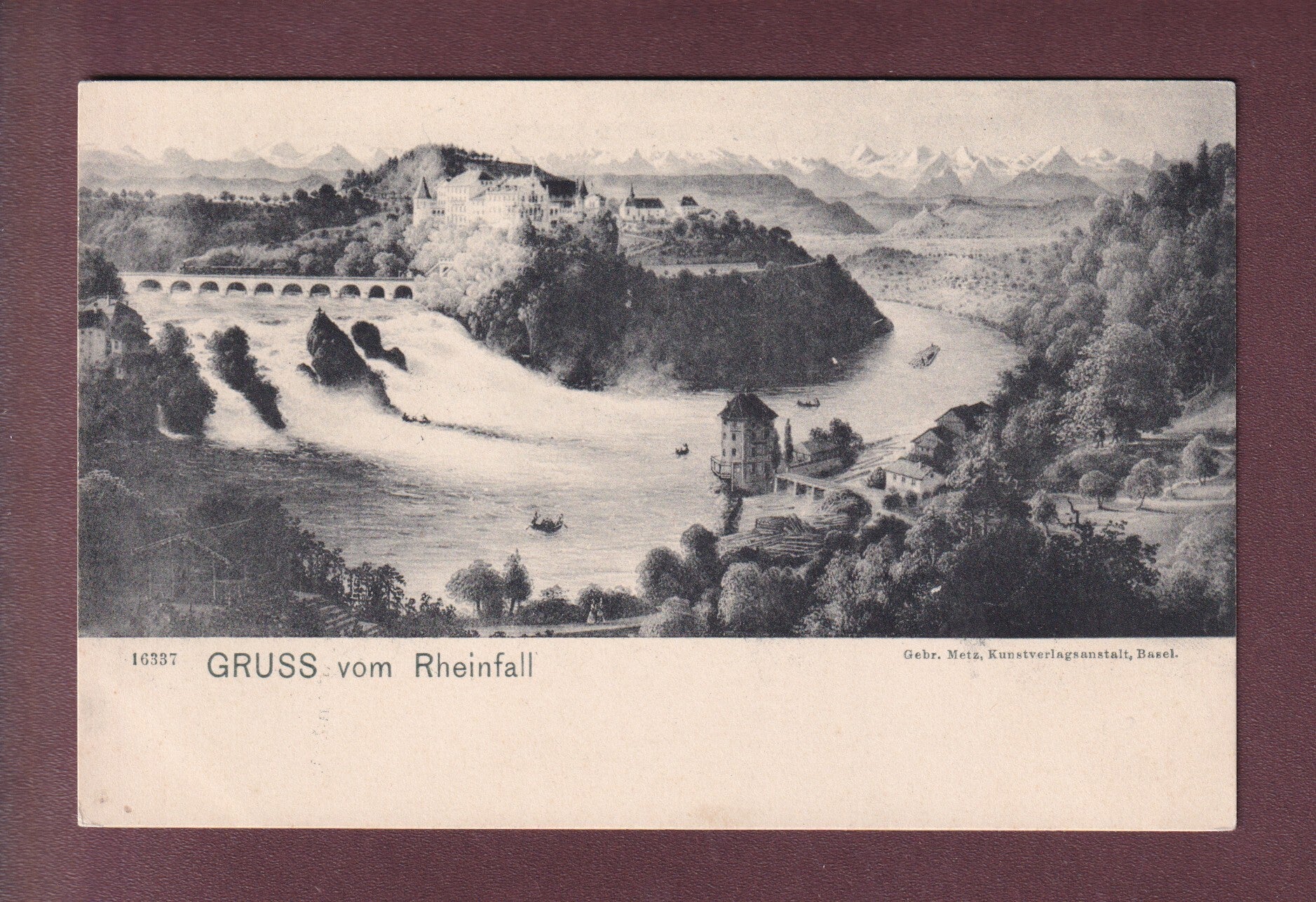 Gruss vom RHEINFALL