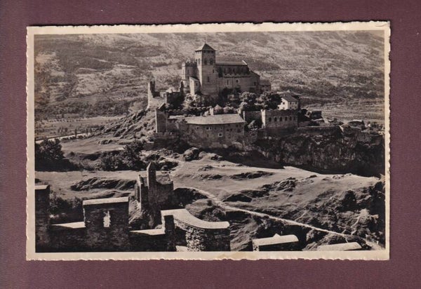 SION - Château de Valère vu de Tourbillon