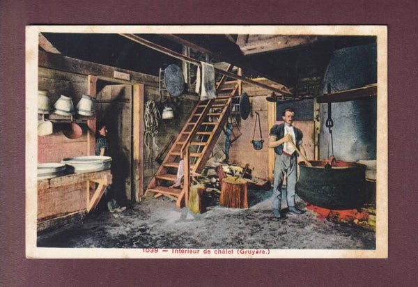 GRUYERE - Intérieur de Chalet