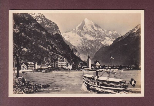 FLÜELEN - Schiff - Bristenstock