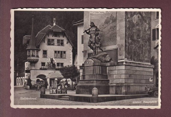 ALTDORF - Telldenkmal am Hauptplatz