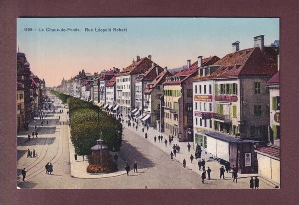 LA CHAUX-DE-FONDS - Rue Léopold Robert