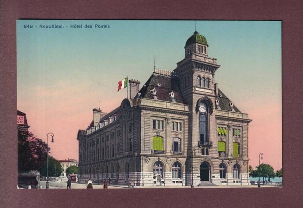 NEUCHÂTEL - Hôtel des Postes