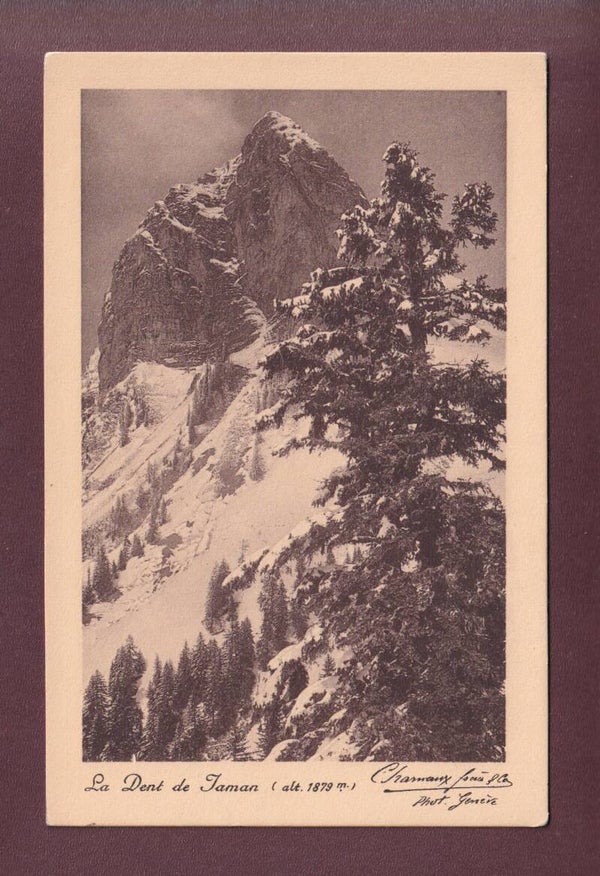 DENT DE JAMAN en hiver - Charnaux Frères