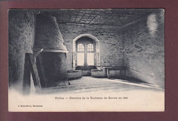 Château de CHILLON - Chambre de la duchesse