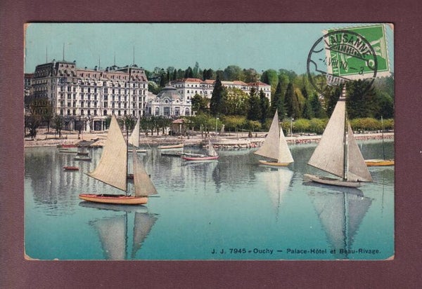 LAUSANNE - Ouchy - 1910