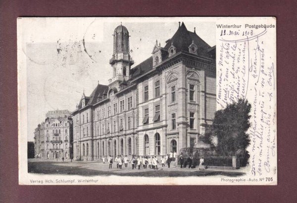 WINTERTHUR - Postgebäude - 1903