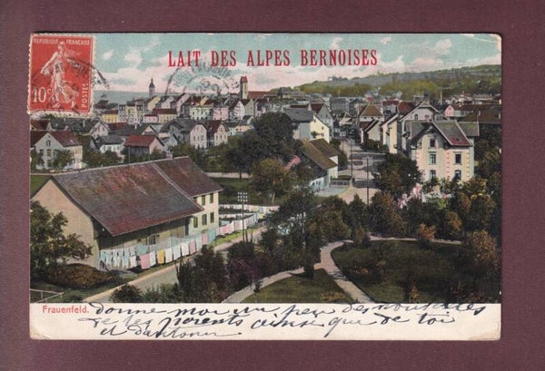 FRAUENFELD - Teilansicht - Werbing