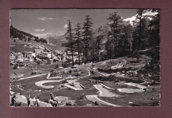 SAAS-FEE - Miniatur-Golf - 1957