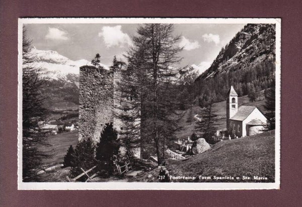 PONTRESINA - Spaniola und Santa Maria - 1955