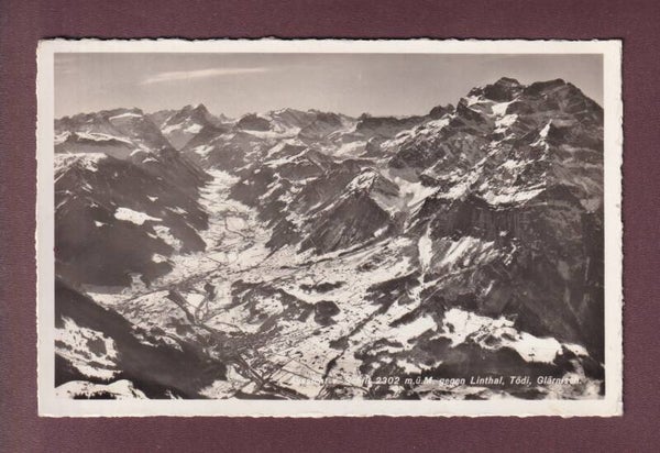 Aussicht v. SCHILT - Linthal - Tödi
