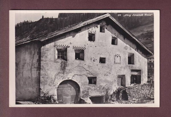 BERGÜN - Jurg Jenatsch Haus - 1948