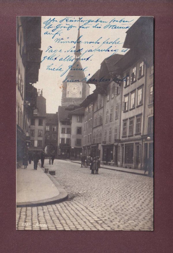 AARAU - Dorfstrasse - 1922