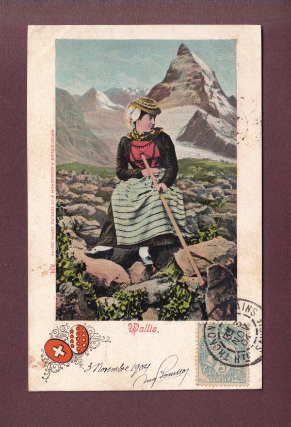 WALLIS - Tracht - 1904