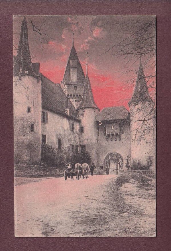 COLOMBIER - Porte du Château - 1911