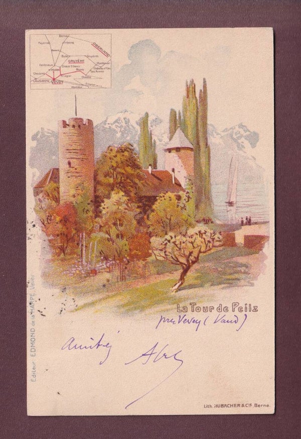 La TOUR-DE-PEILZ - 1904