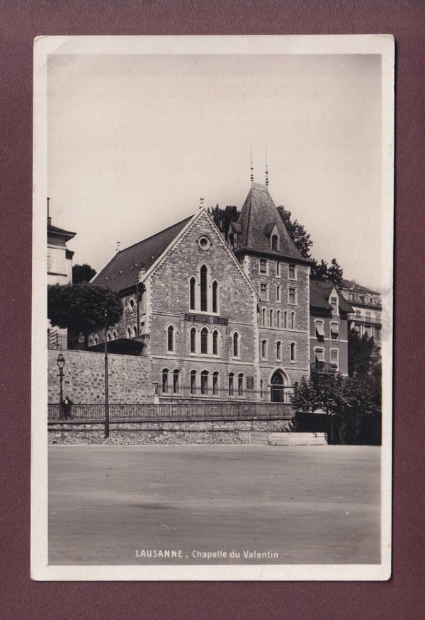 LAUSANNE - Chapelle du Valentin - 1933