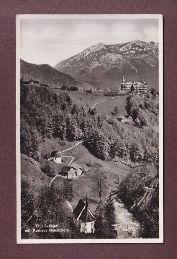 FLÜELI-RANFT - Kurhaus Nünalphorn - 1938