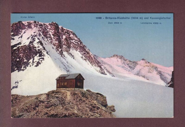 BRITANIA-Klubhütte - Kessengletscher