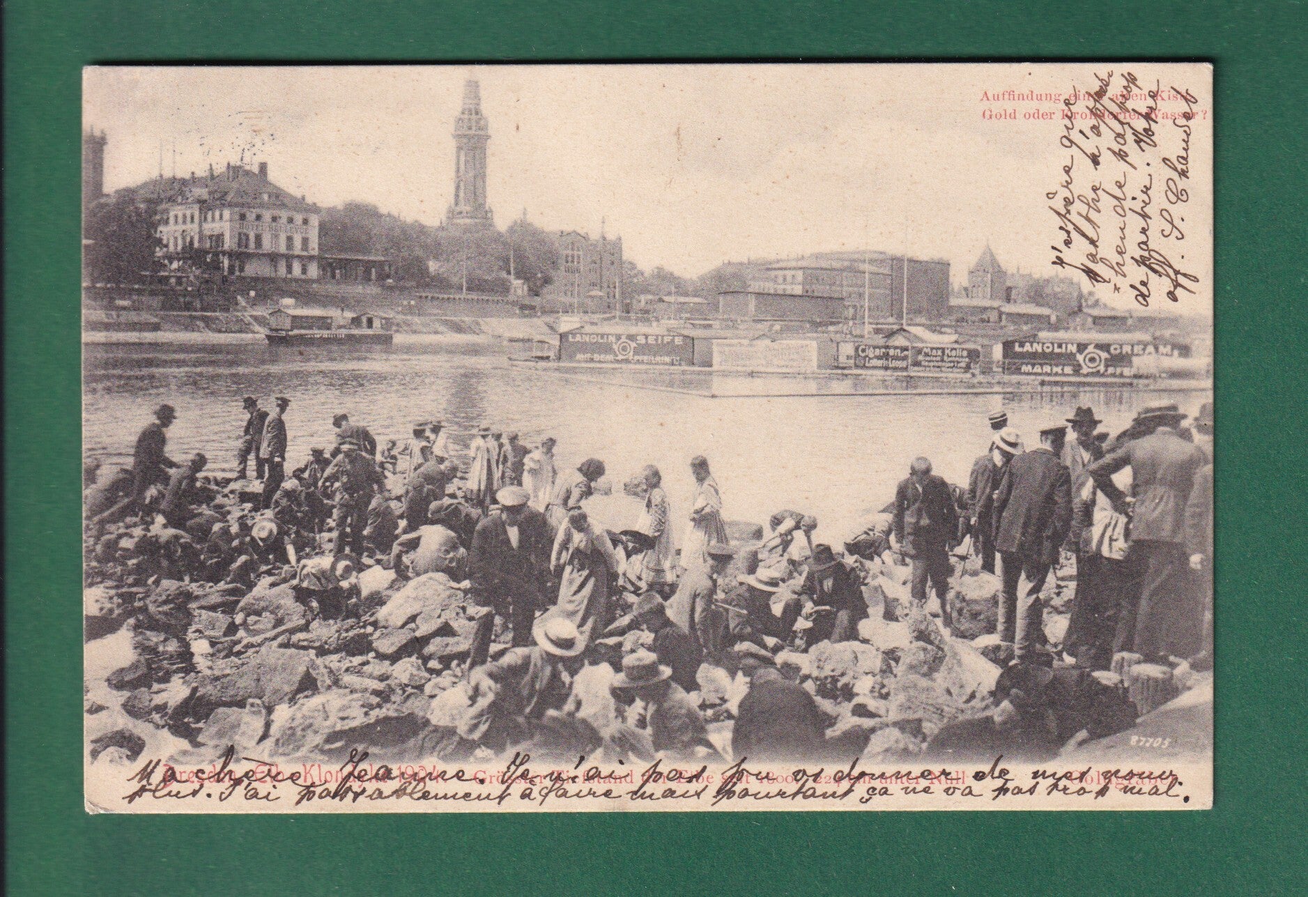 DRESDEN - Elb Klondyke - 1904