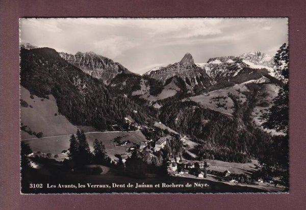 LES AVANTS - Les Verraux - Dent de Jaman - 1953